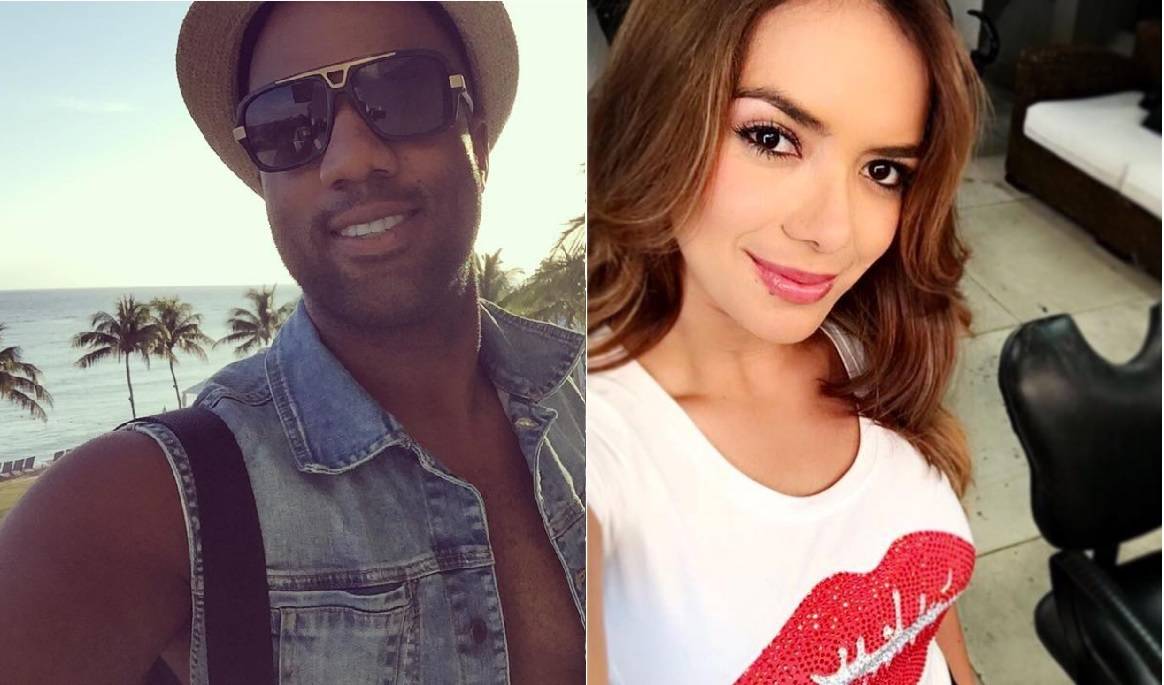 Anddy Caicedo, cantante, y Elianis Garrido, actriz y exprotagonistas de novela.