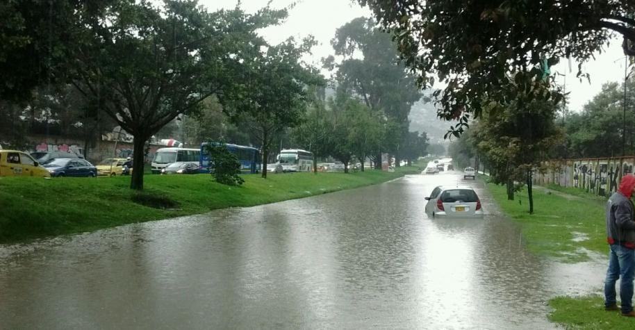 Inundaciones en el norte de Bogota