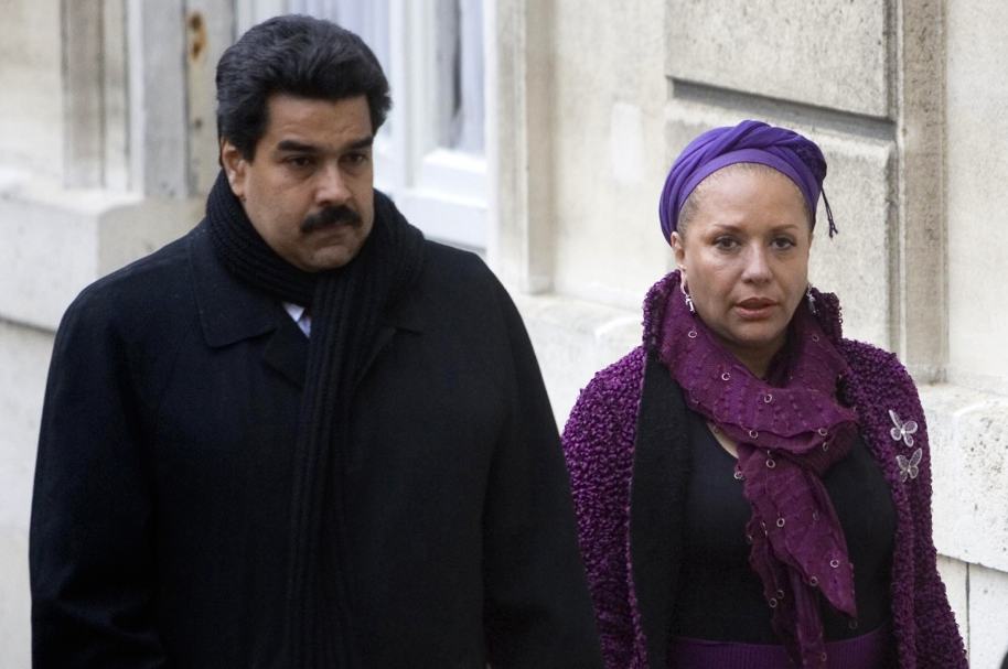 Piedad Córdoba y Nicolás Maduro