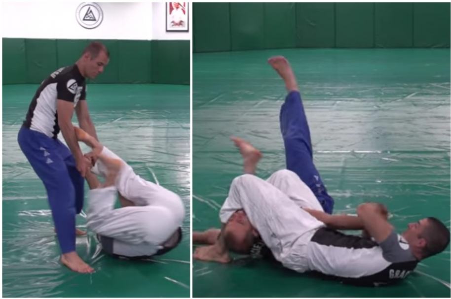Técnicas de jiu-jitsu.
