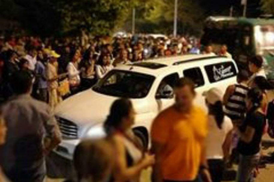 Comenzó la caravana fúnebre de Martín Elías Díaz