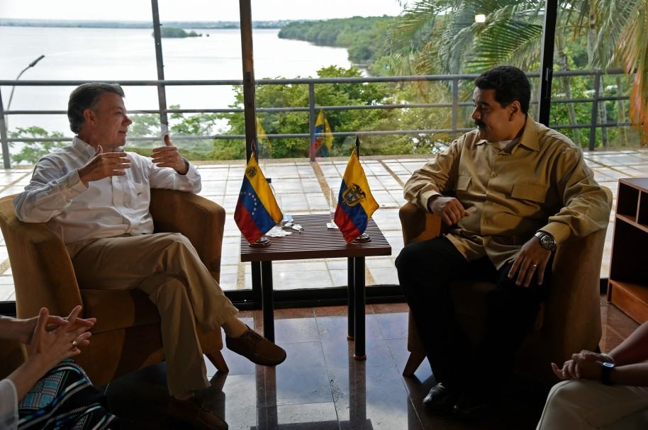 Santos y Maduro