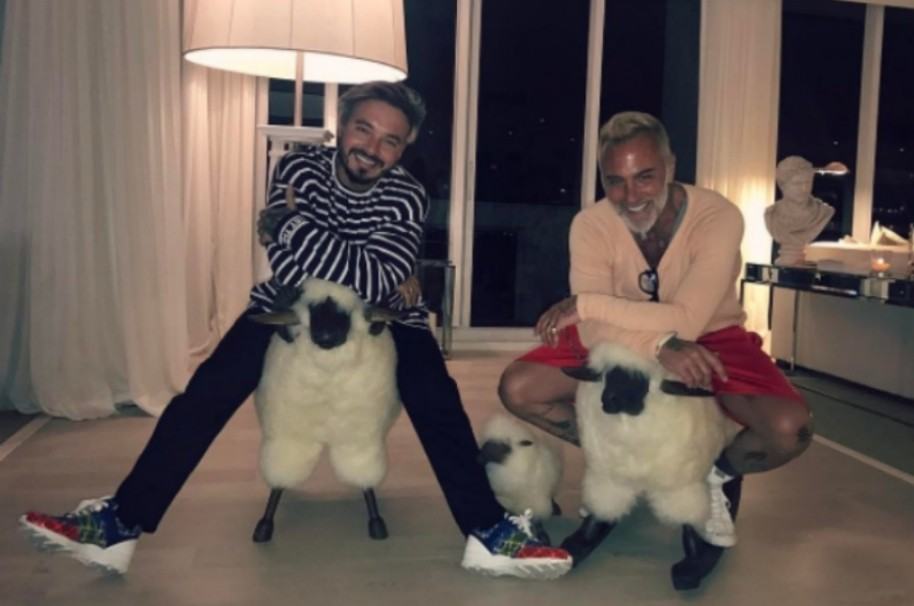 J Balvin y Gianluca Vacchi. Pulzo.com