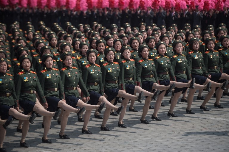 Desfile militar en Corea del Norte. Pulzo.com