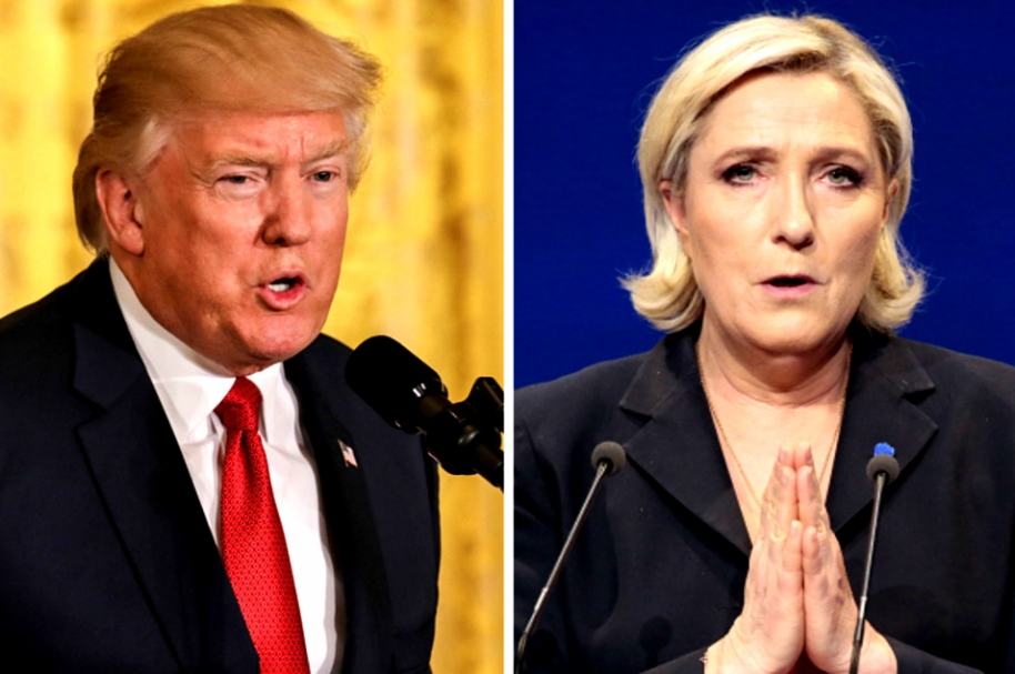 Trump y Le Pen