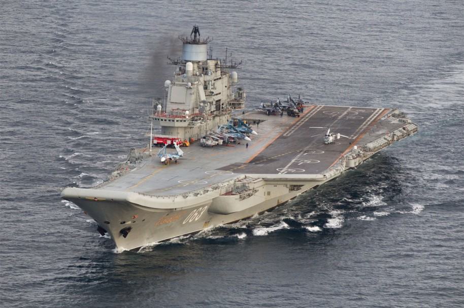 Portaaviones ruso Almirante Kuznetsov