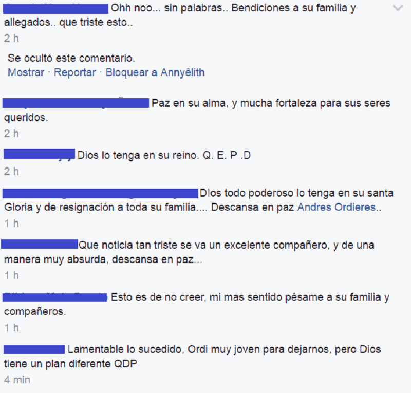 Condolencias Condolencias