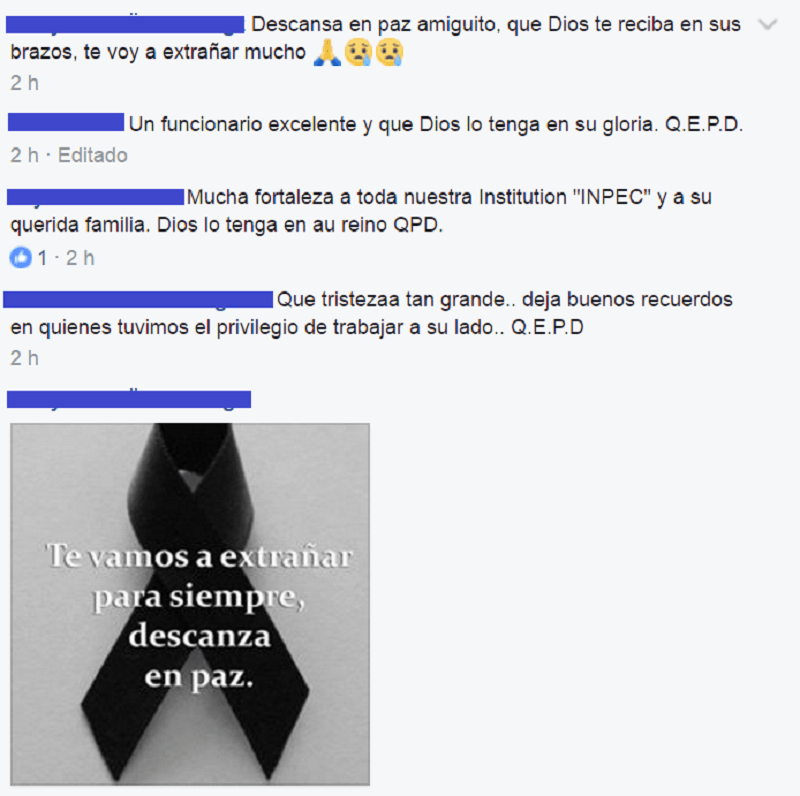 Condolencias Condolencias