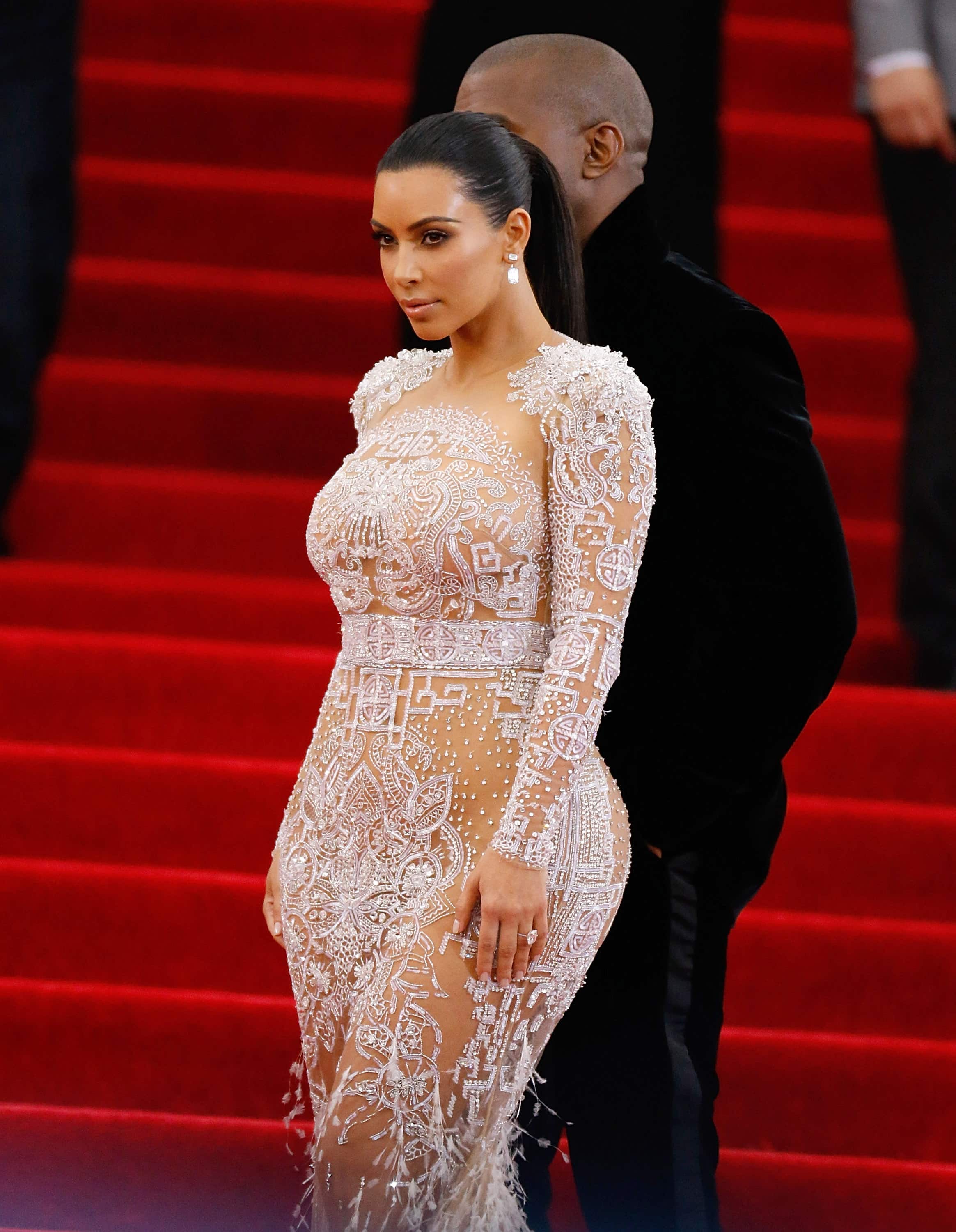 Kim Kardashian West en la Gala del Met 2015