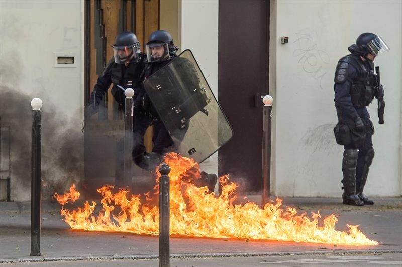 Manifestaciones en Francia Manifestaciones en Francia