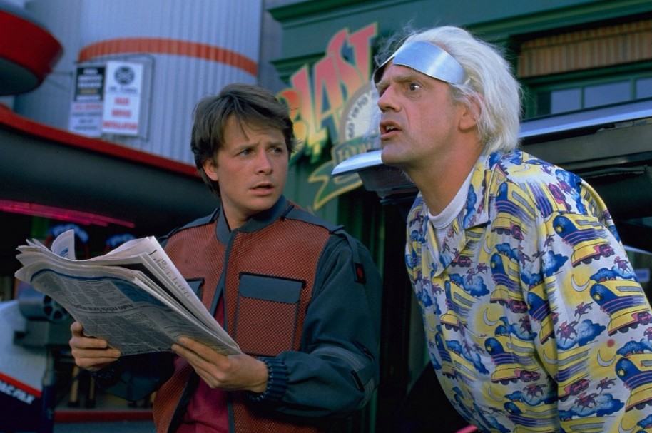 Marty McFly y el Dr. Emmett Brown. Pulzo.com