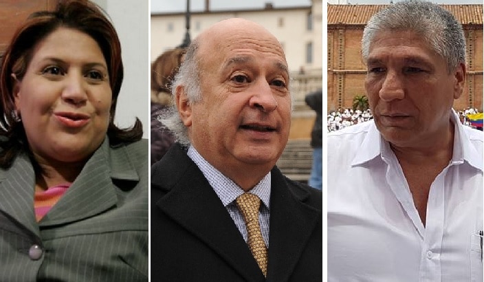Yidis Medina, Sabas Pretelt y Sigifredo López