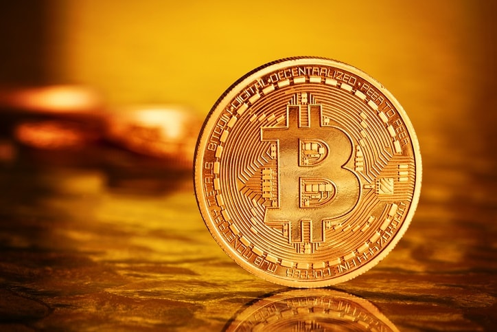 'Bitcoins' dorados, monedas virtuales