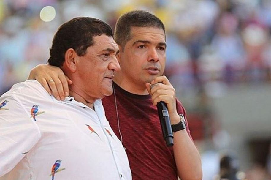Poncho Zuleta y Peter Manjarrés, cantantes.