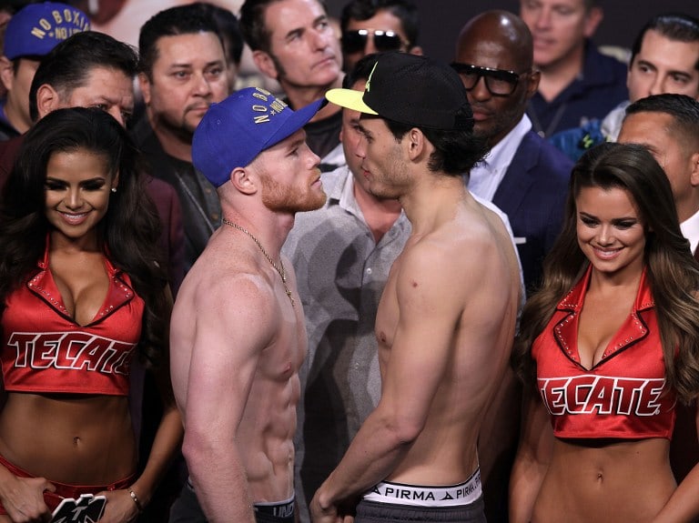 Canelo Alvarez v Julio Cesar Chavez Jr. - Weigh-in