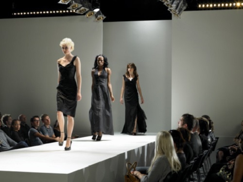 Modelos en pasarela