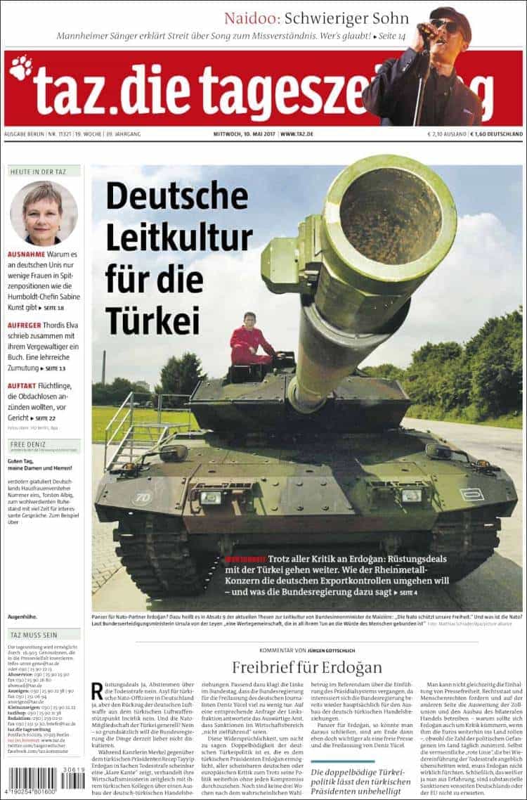 15 tageszeitung.750