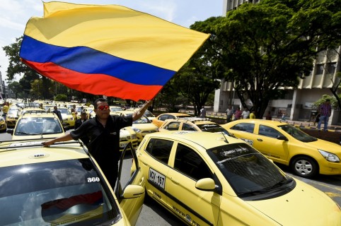 Protesta taxistas