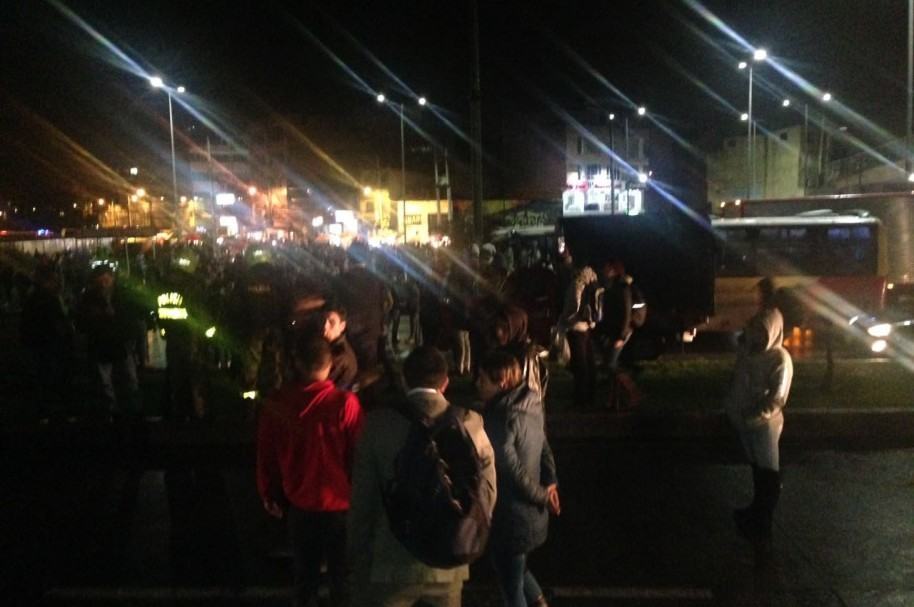 Bloqueos en TransMilenio