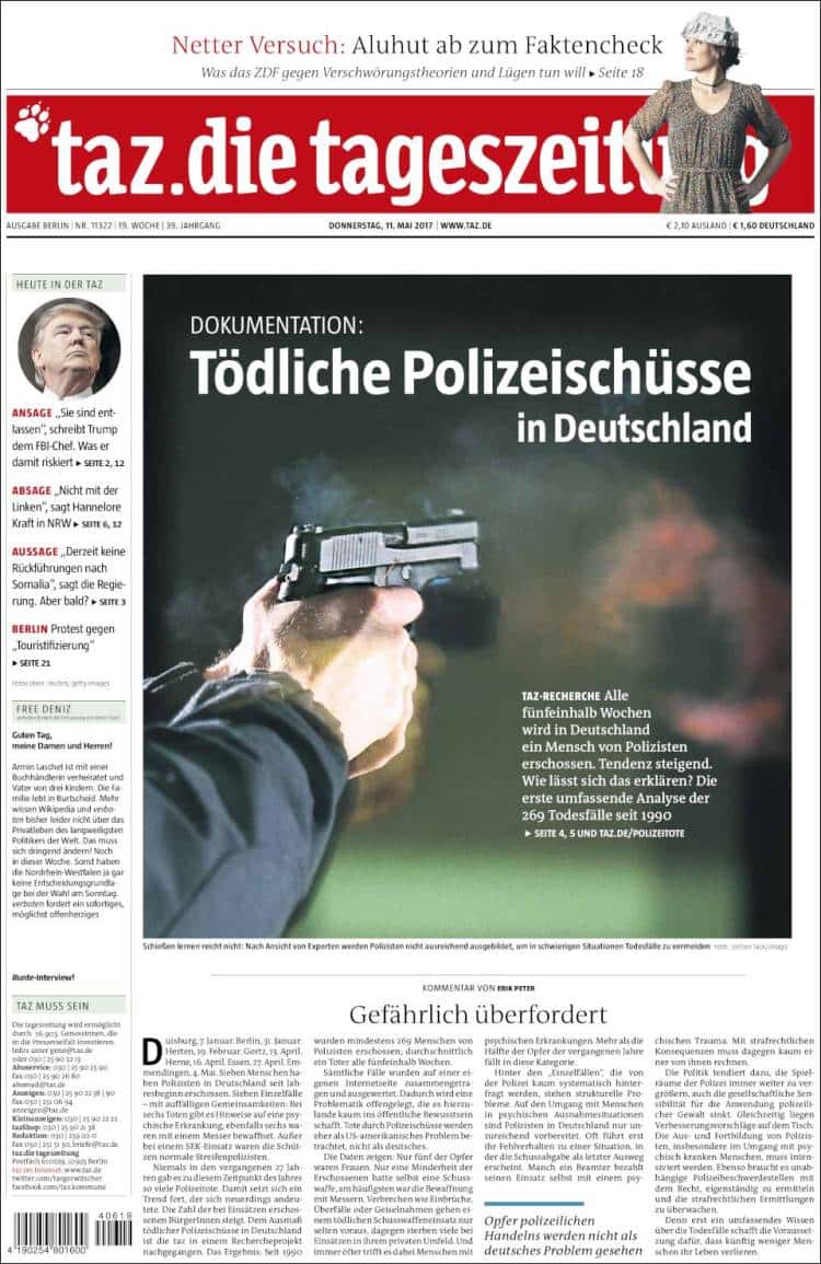 15 tageszeitung.750