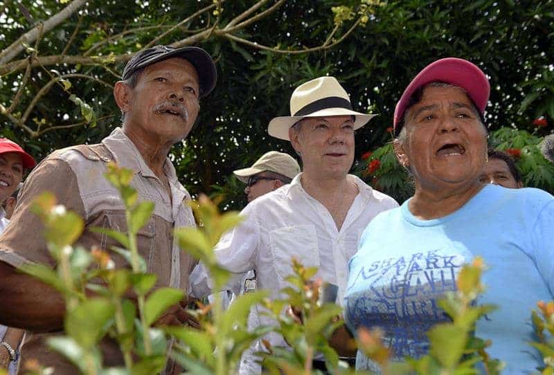 Santos en Uribe (Meta)