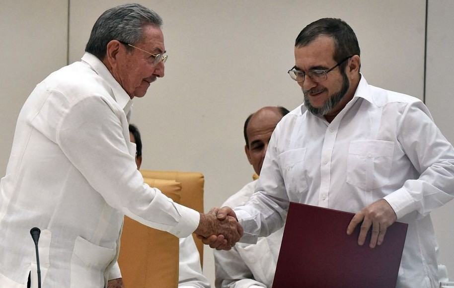 Raúl Castro y Timoleón Jiménez