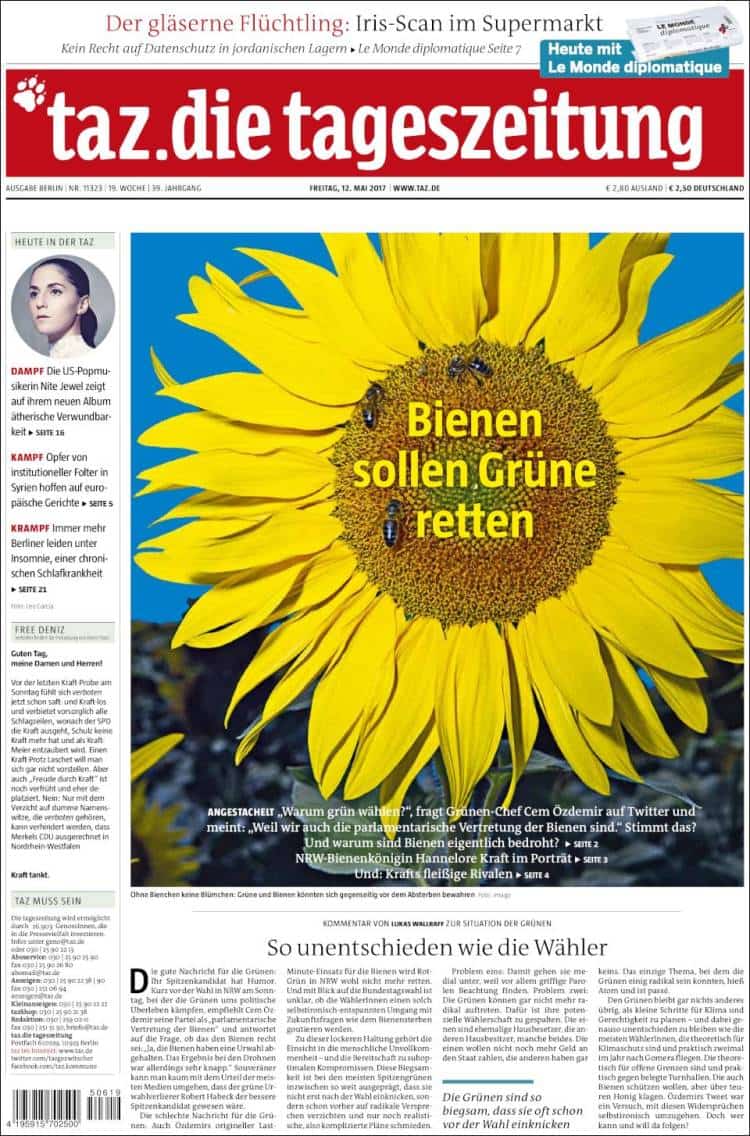 15 tageszeitung.750