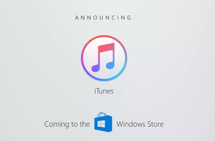iTunes a Windows Store