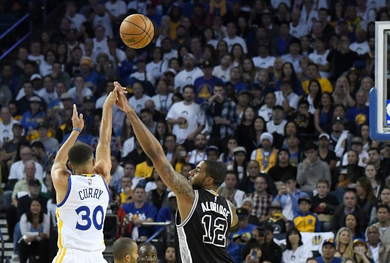 San Antonio Spurs y Golden State Warriors