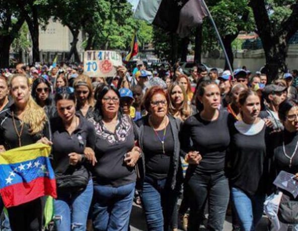 Protestas en Venezuela Día de la Madre