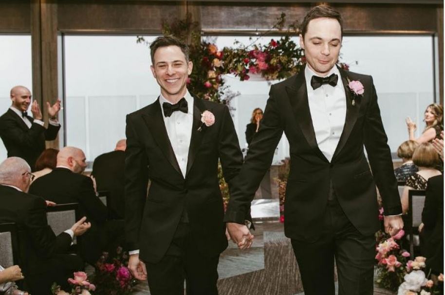 Jim Parsons y Tod Spiewack