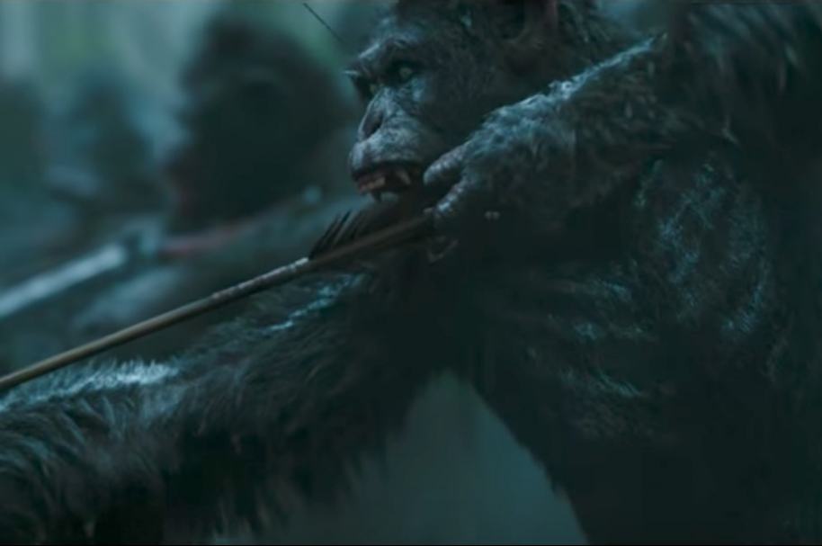 Tráiler 'La guerra de los simios: la guerra'.
