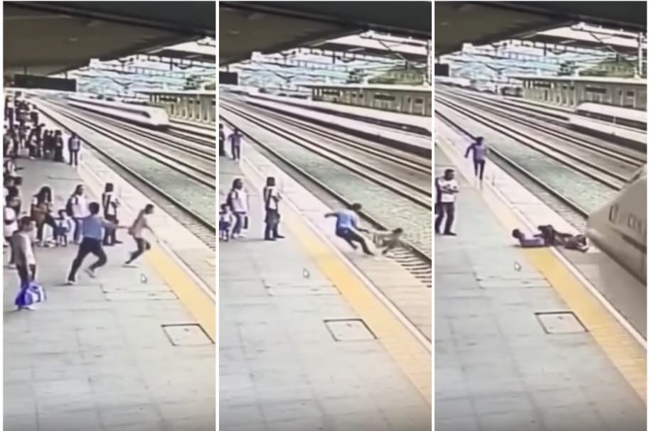 Salva a mujer de suicidio.