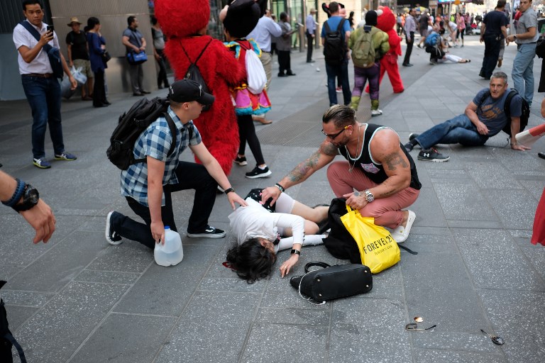 Herido en Nueva York. Pulzo.com Herido en Nueva York. Pulzo.com