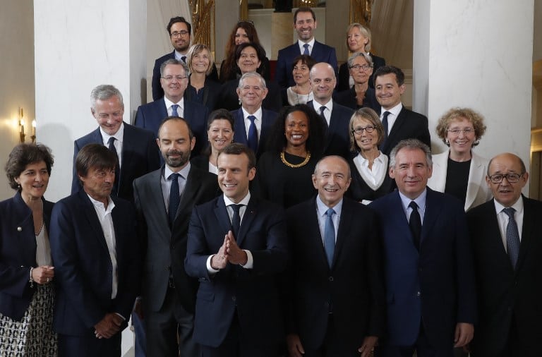 Emmanuel Macron y sus ministros. Pulzo.com Emmanuel Macron y sus ministros. Pulzo.com