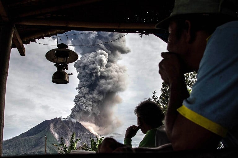Volcán activo Sinabung. Pulzo.com Volcán activo Sinabung. Pulzo.com