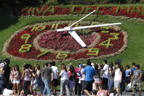 Reloj de Viña del Mar. Pulzo.com