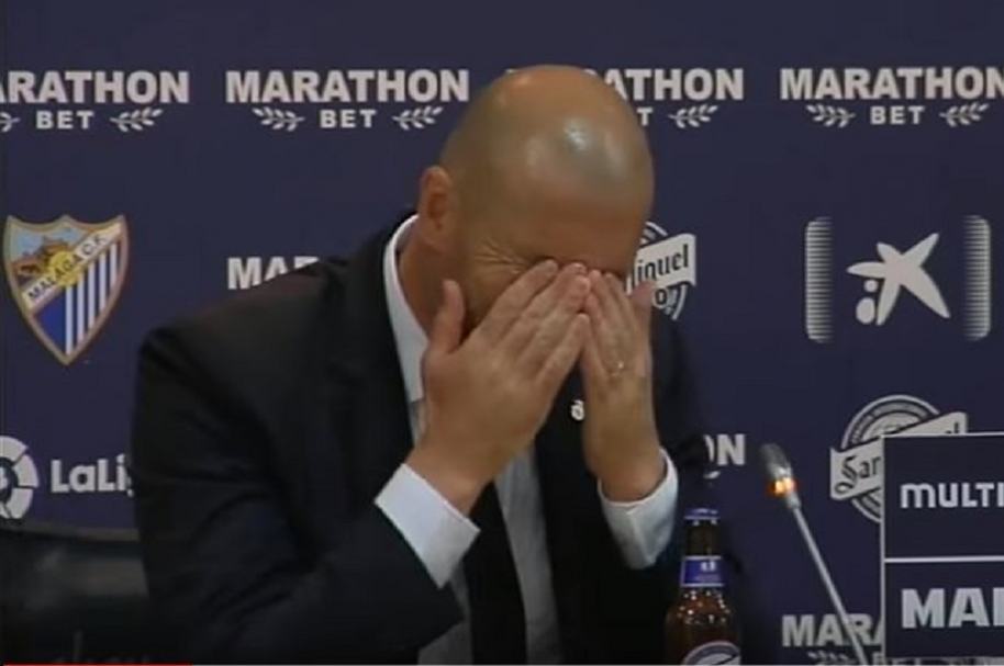 Zidane en rueda de prensa