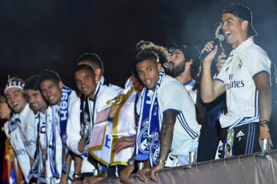 Celebración de Real Madrid