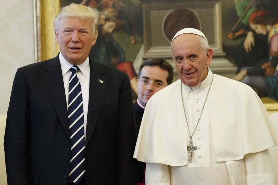 Donald Trump y el papa Francisco