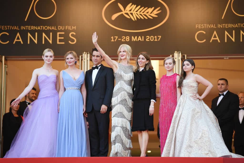 Elle Fanning, Kirsten Dunst, Colin Farrell, Nicole Kidman, Sofia Coppola, Angousie Rice y Addison Riecke Elle Fanning, Kirsten Dunst, Colin Farrell, Nicole Kidman, Sofia Coppola, Angousie Rice y Addison Riecke