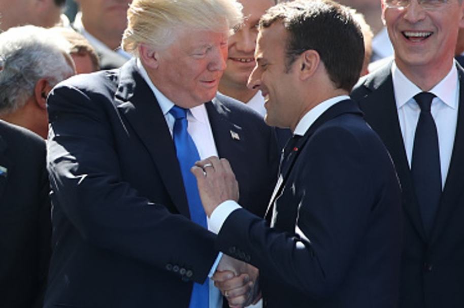 Macron y Trump