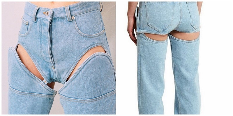 Jeans que se convierten en shorts