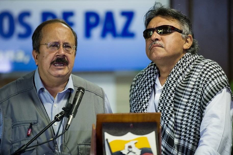 'Andrés París' y 'Jesús Santrich'