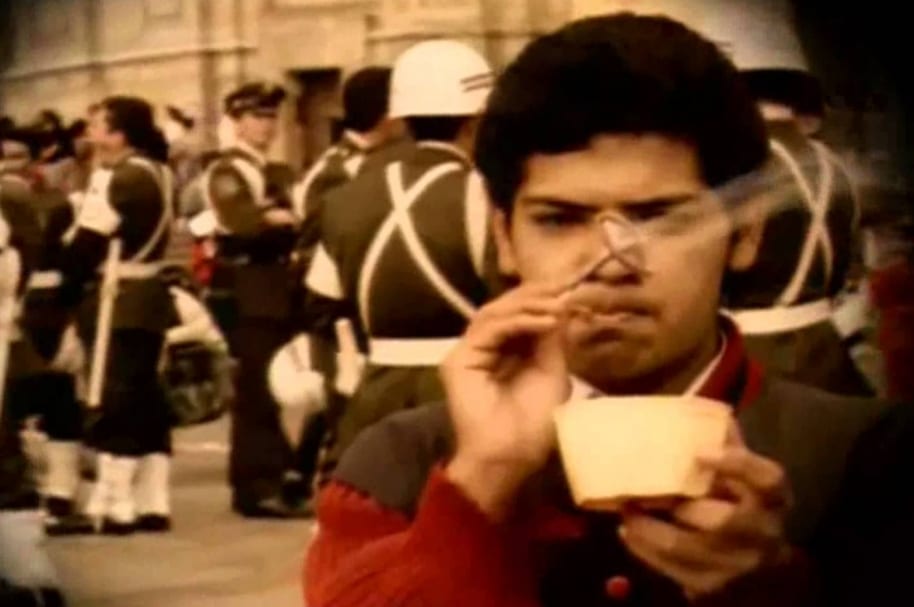 Imagen del video de 'Señor Matanza', de Mano Negra