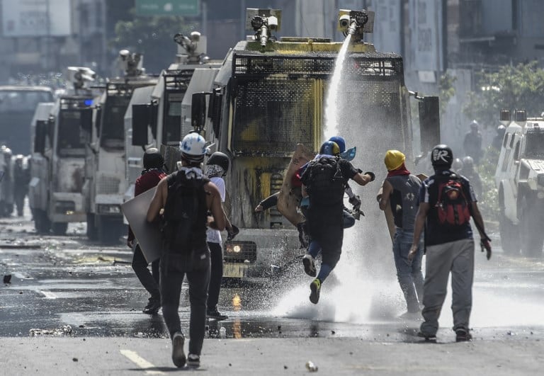 Protesta en Venezuela. Pulzo.com