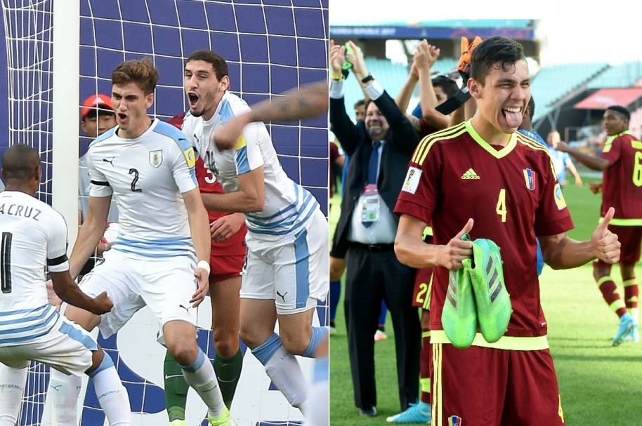 Uruguay y Venezuela pasan a semifinal de Mundial Sub-20 de Corea del Sur.