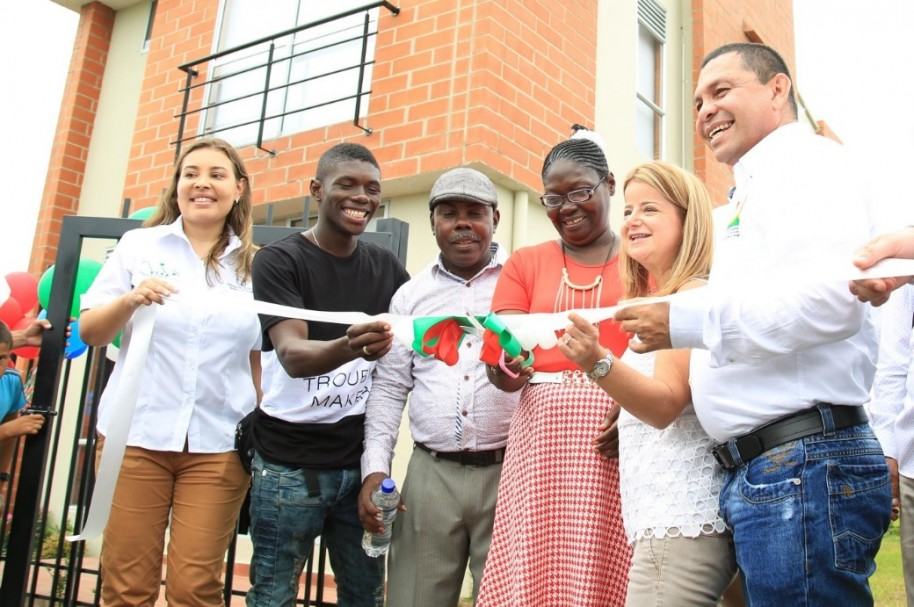 Entrega de casa de Yúberjen