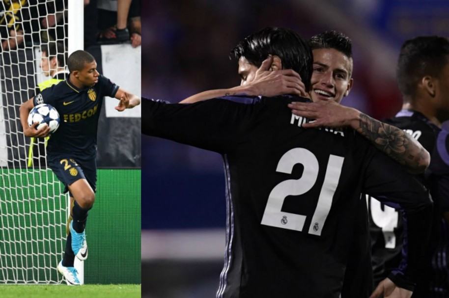 Mbappé, Morata y James