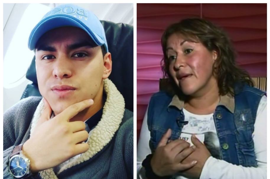 Yeison Jiménez y su madre, Luz Galeano. Pulzo.com